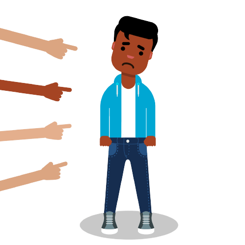 anxious man